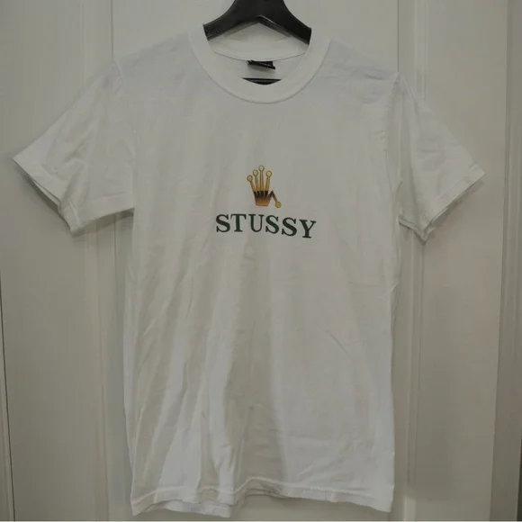old stussy Tシャツ XL Vintage Stussy Jester Crown Graffiti T Shirt XL | eBay
